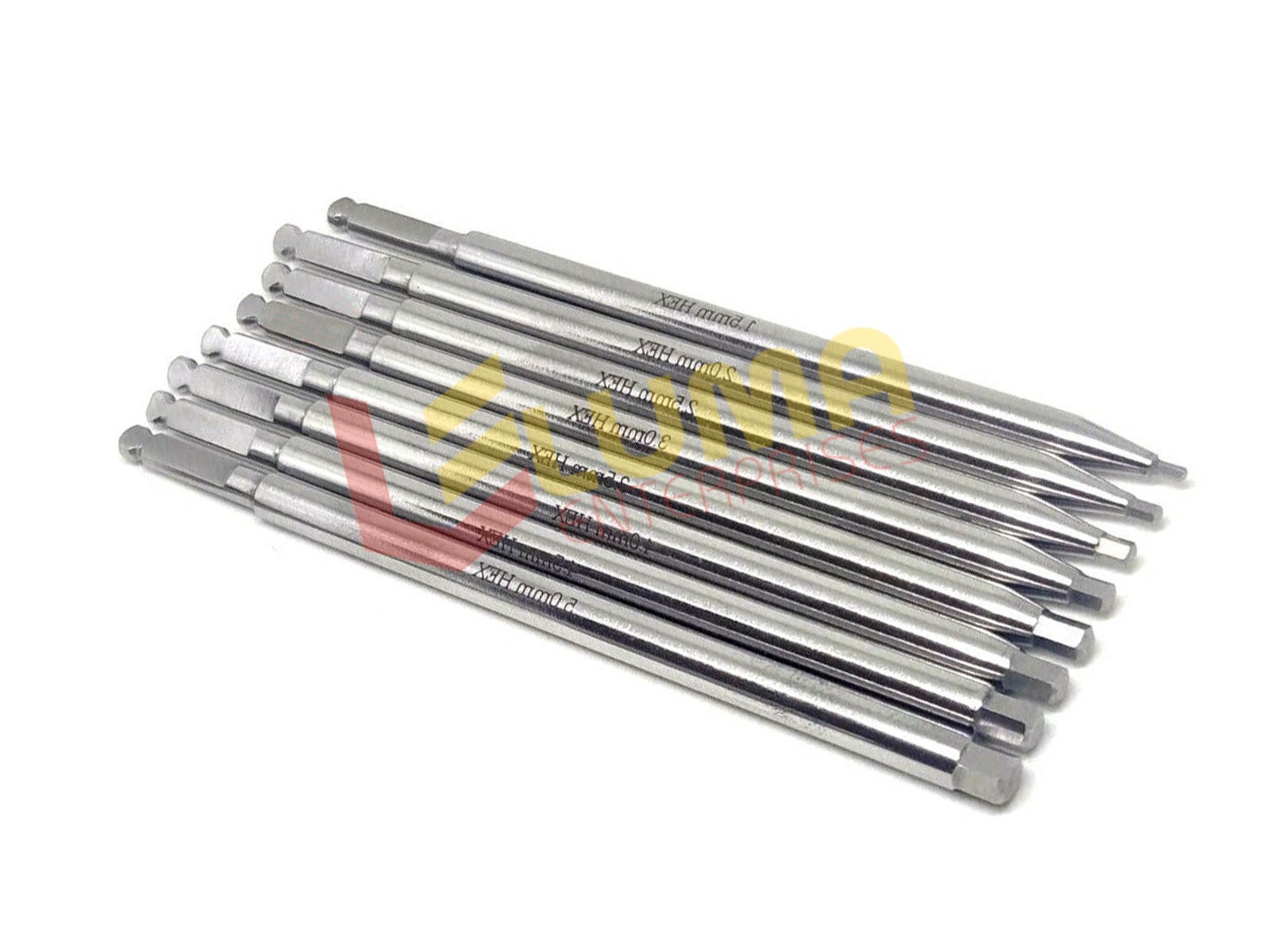 Bone Screw Driver Set With Quick Coupling Handle Orthopedic Instruments