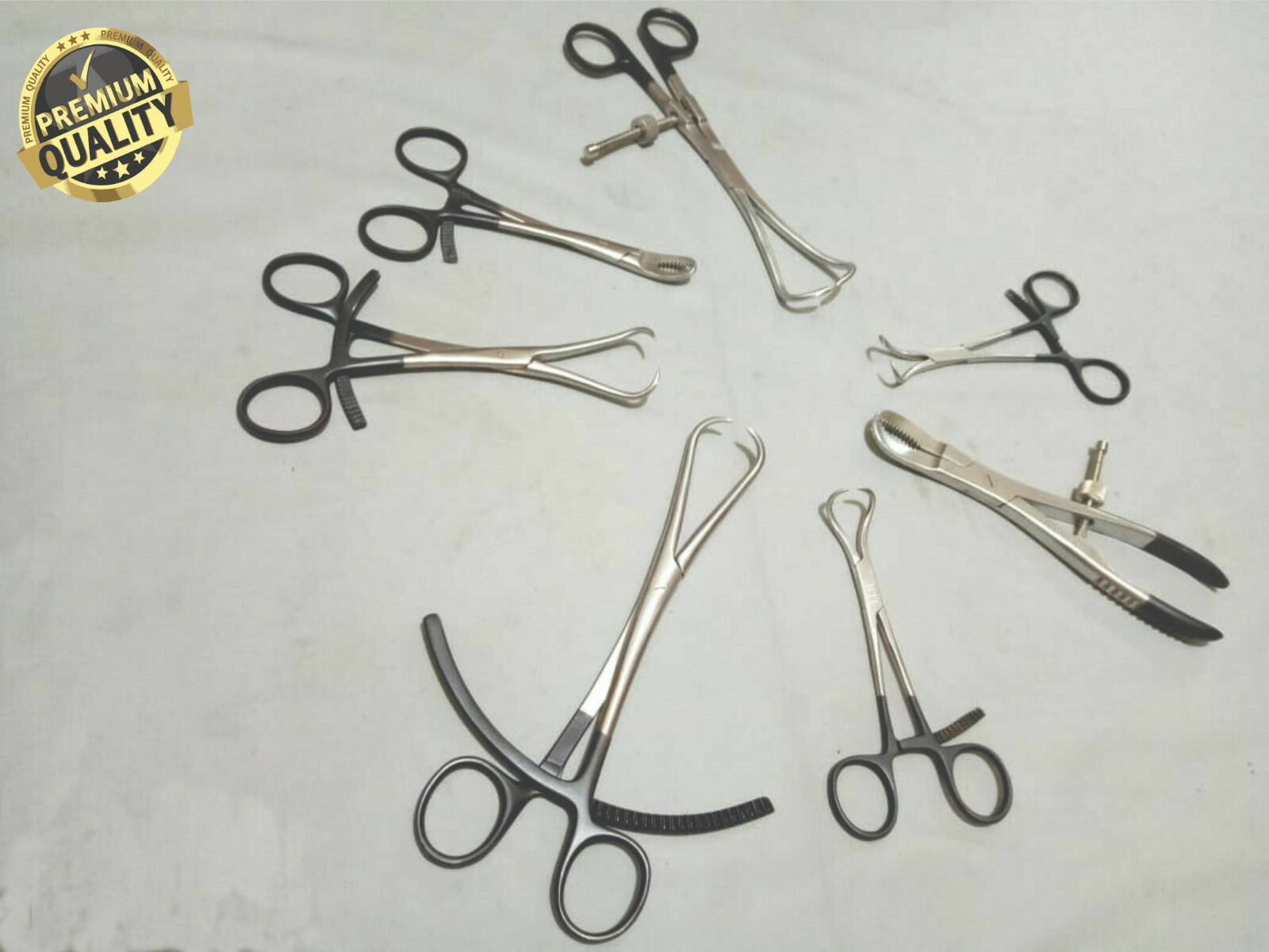 Bone Reduction Forceps With Bone Holding Surgical Orthopedic Instrument 7 PCS