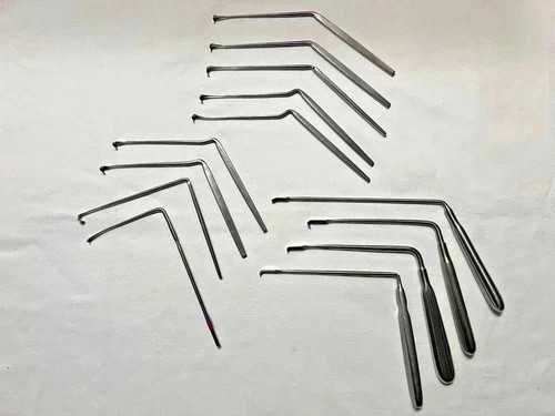 V. Mueller Boss Ruggles Codman Weck Symmetry Neuro Retractor Set 13 Pieces