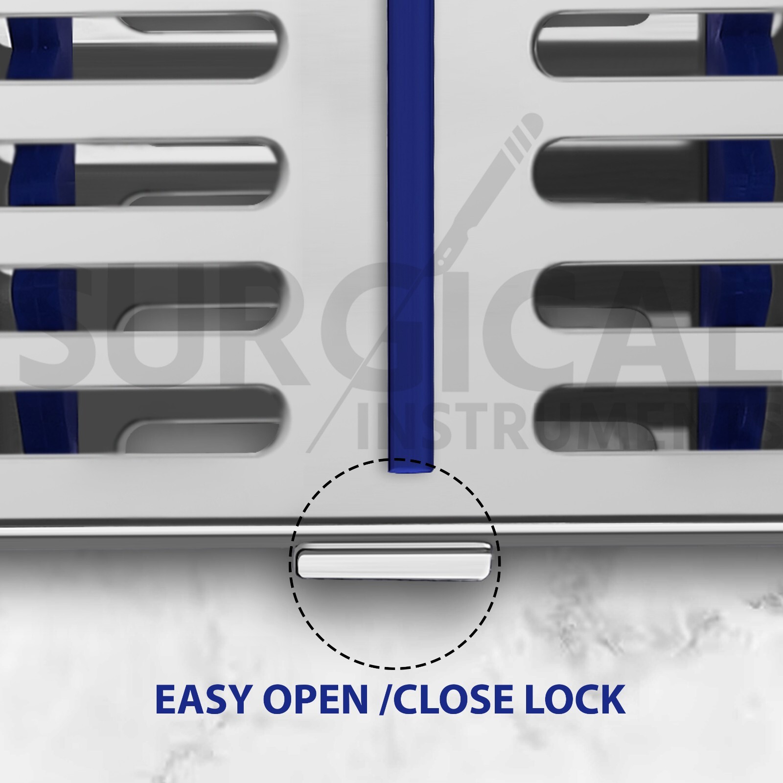 Surgical Autoclave Dental Sterilization Cassette Box Racks for 10 German Grade