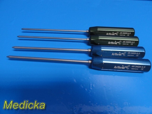 Arthrex AR-3402H-4.5 (4.5mm) & AR-3402H-5.0 (5.0mm) Hip Length Obturator ~ 35559