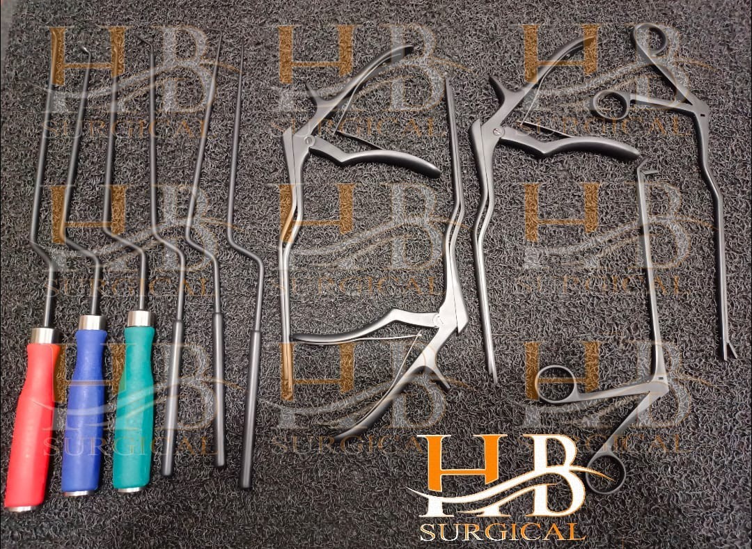 MIS Spine Posterior Lumbar Minimally Spinal Orthopedic Instruments 11 PCs Set