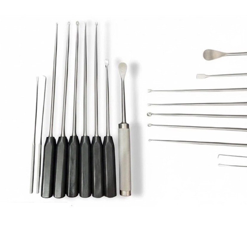 Unique Discectomy 9Pcs Set For Anterior Spine Surgery Instruments