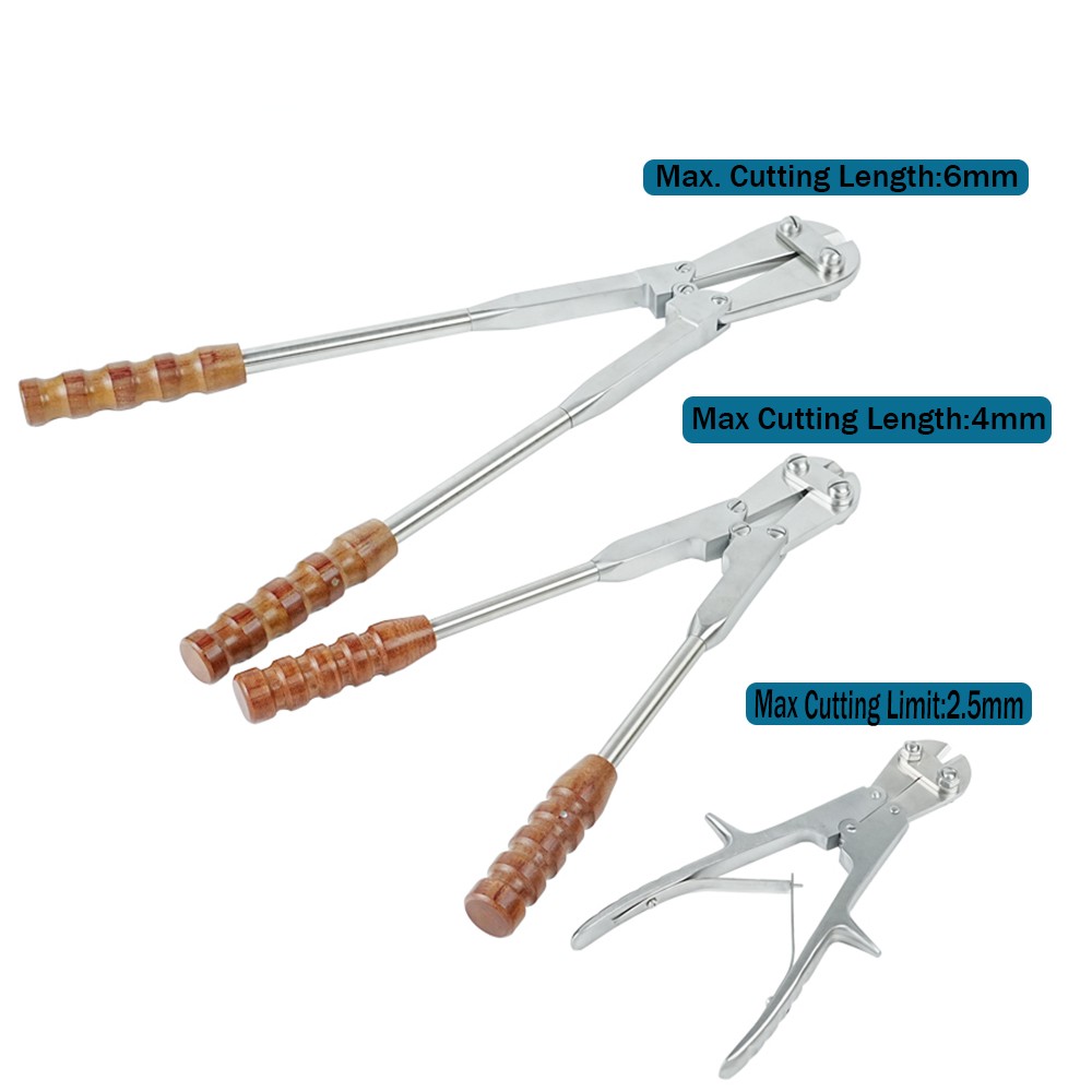 Veterinary Bone Pin Cutter Wire Plier Detachable Autoclavable Handles