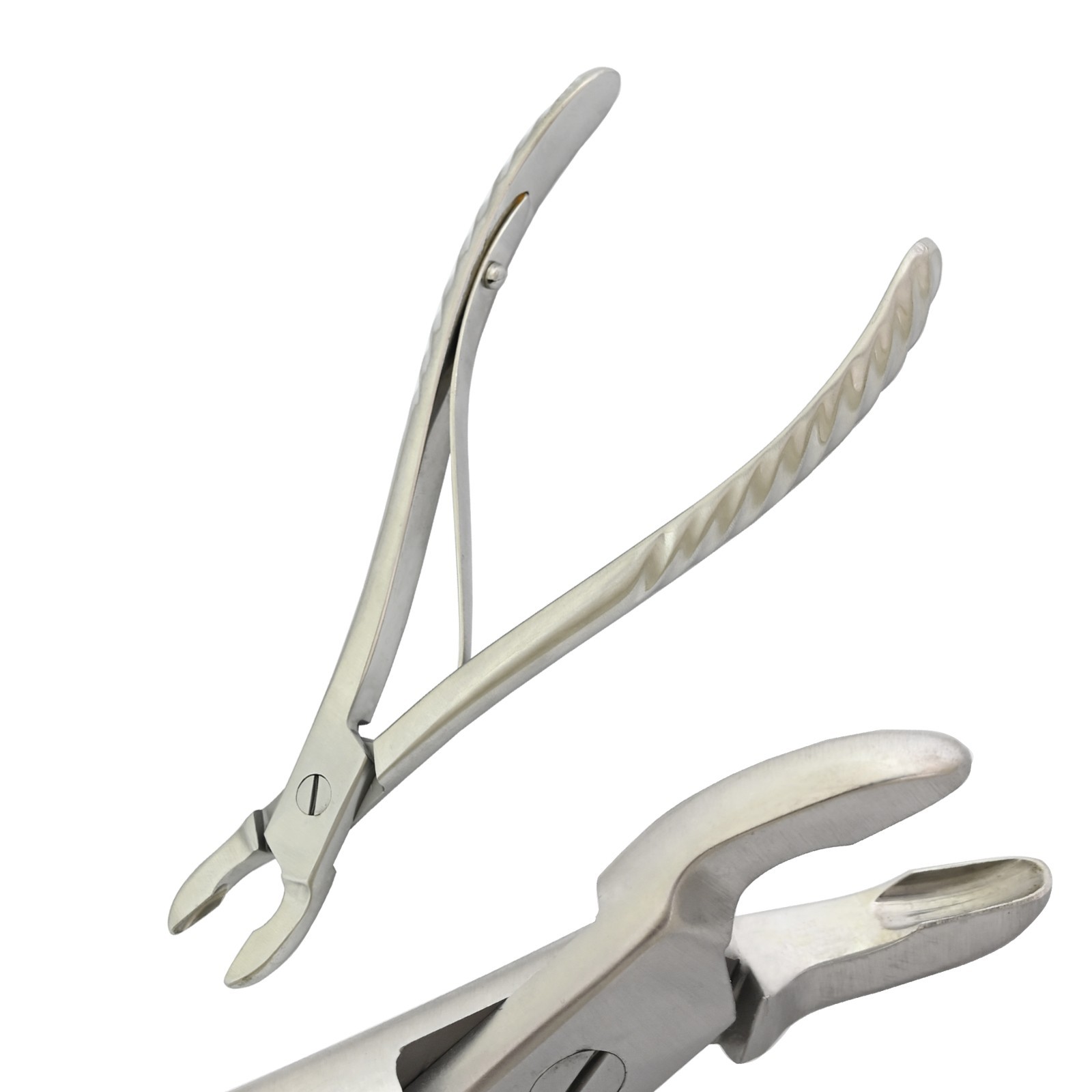 Luer Bone Rongeur Luer Bone Nibbler 8” Curved Surgical Instruments OP-204