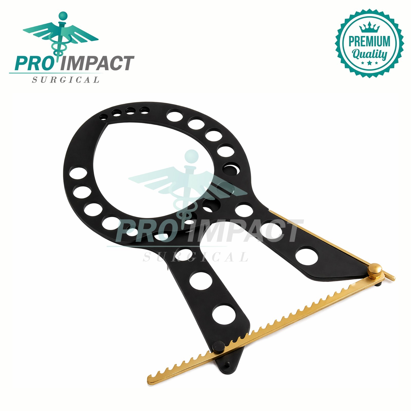 Mammostat Breast Elevator For Mammaplasty Reusable Black Plastic Surgery