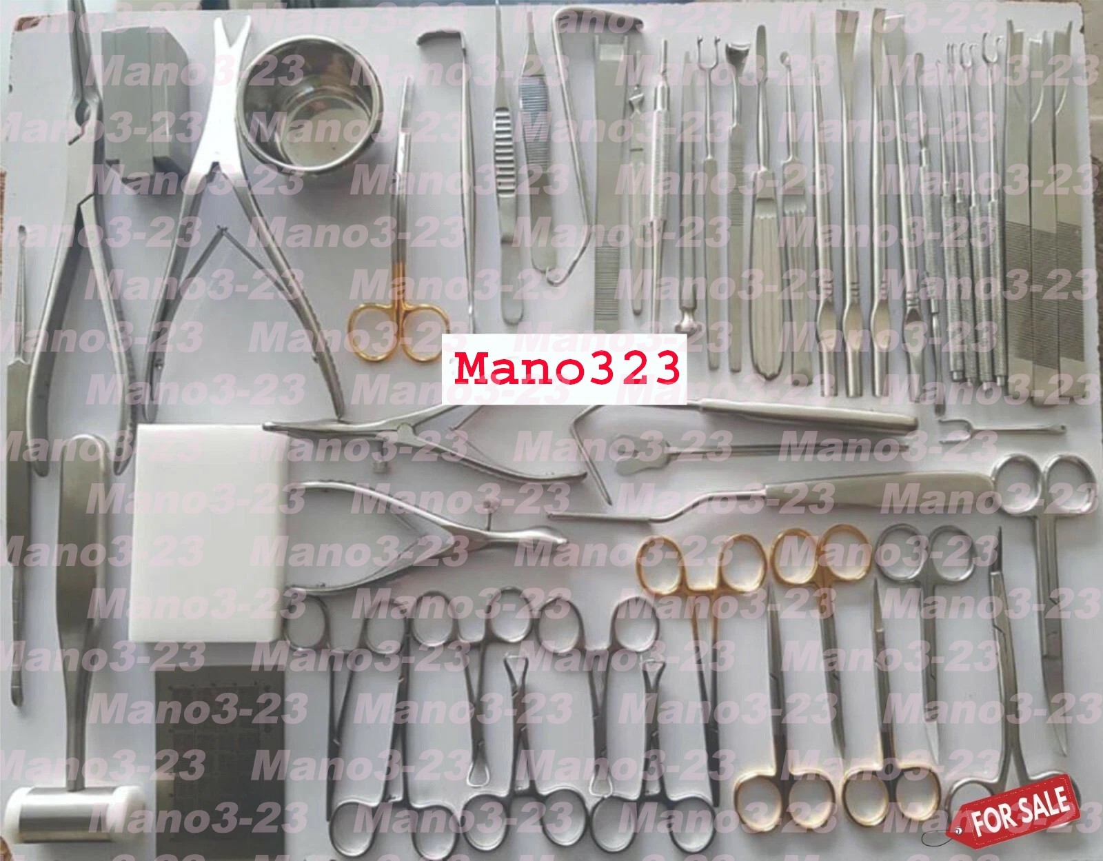 Rhinoplasty set of 53 Pcs, Nose Surgery, Plastic surgery instruments