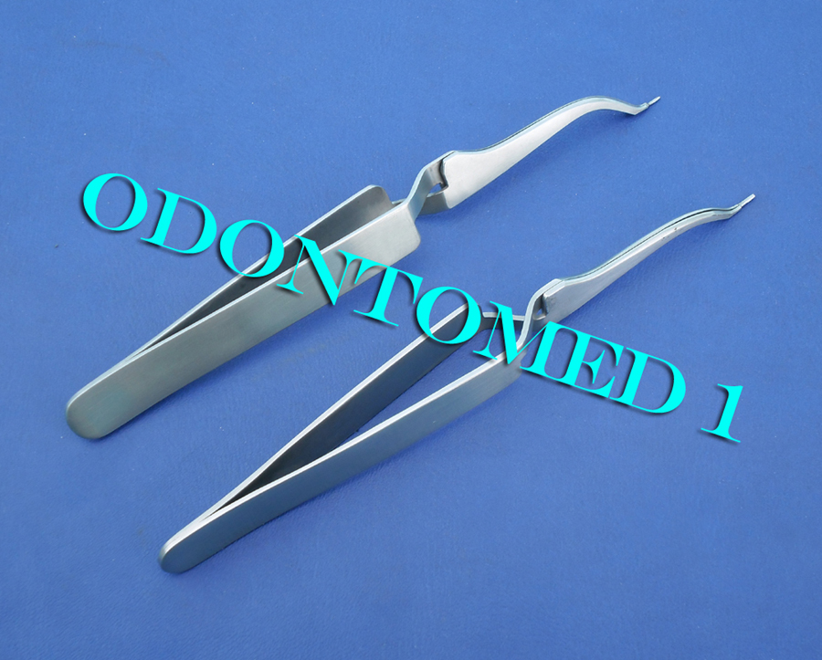 12 Dental Orthodontic Buccal Tube Tweezers Surgical Dental Instruments