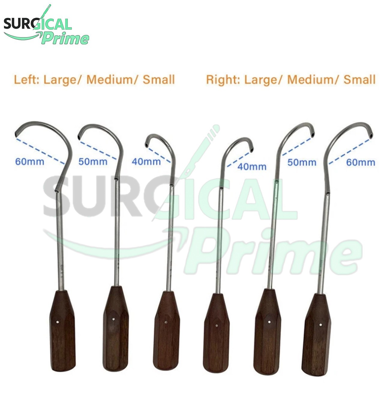 9-Pcs Bone Drill Sleeve Wire Guider Wire Passers Stainless Steel Orthopedic