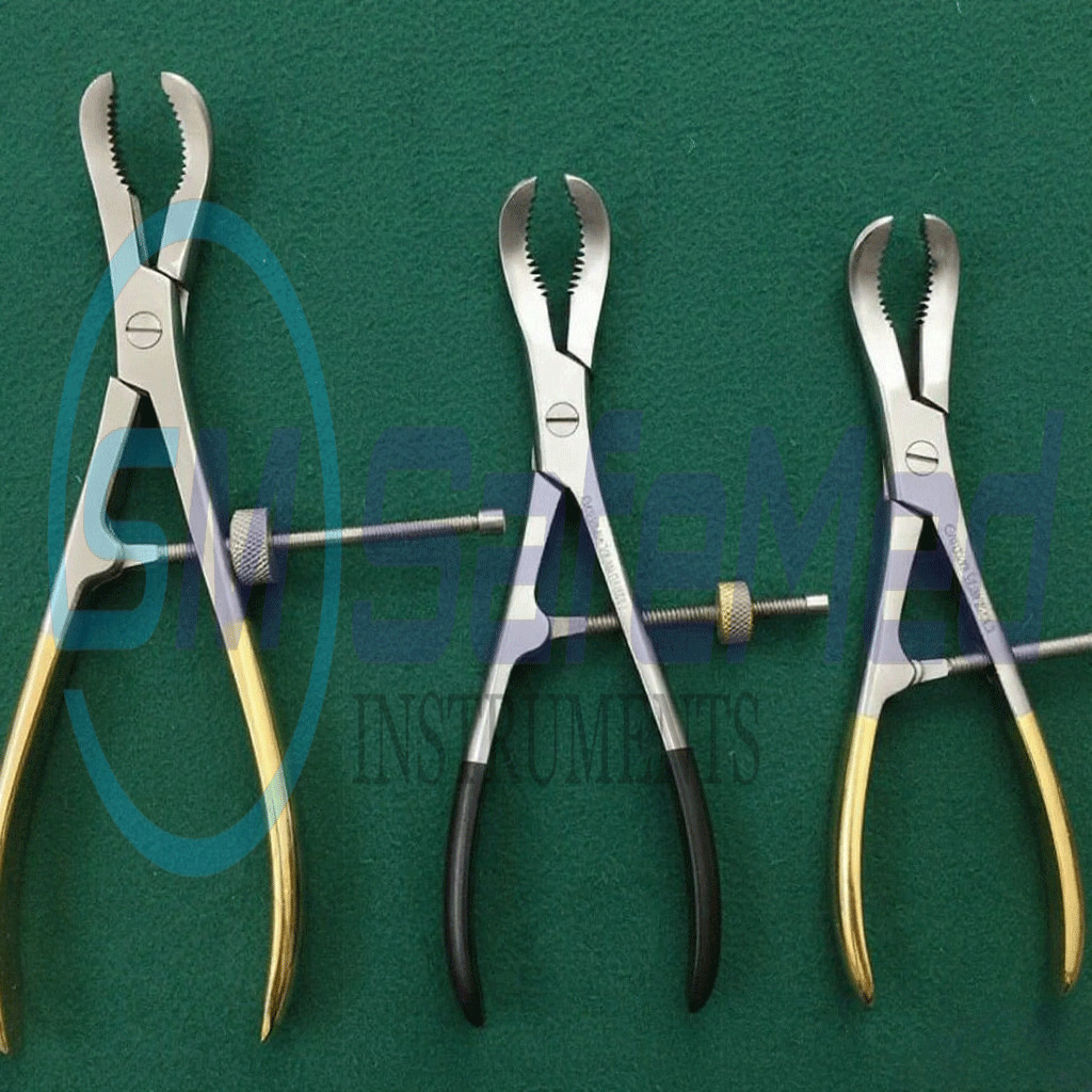 3 Pcs Set Of Bone Reduction Holding Forceps Orthopedics Surgical Instruments