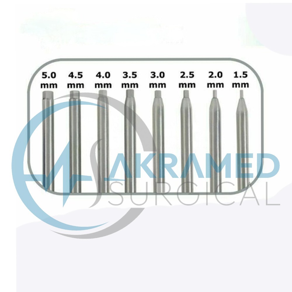Bone Screwdriver Hex Head 8 pcs Set Surgical Veterinary orthopedics Instruments