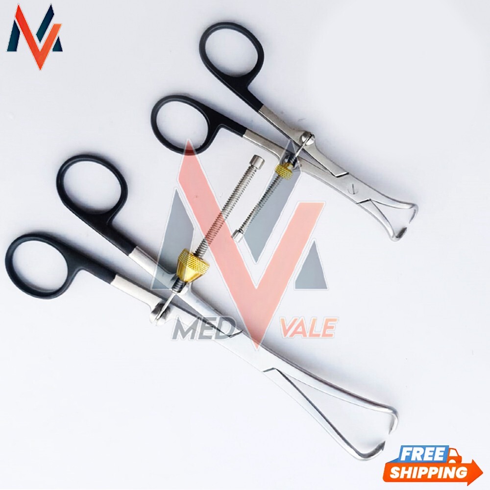 Bone Reduction Forceps with Fixation screw orthopedic instrument 2 Pieces A+