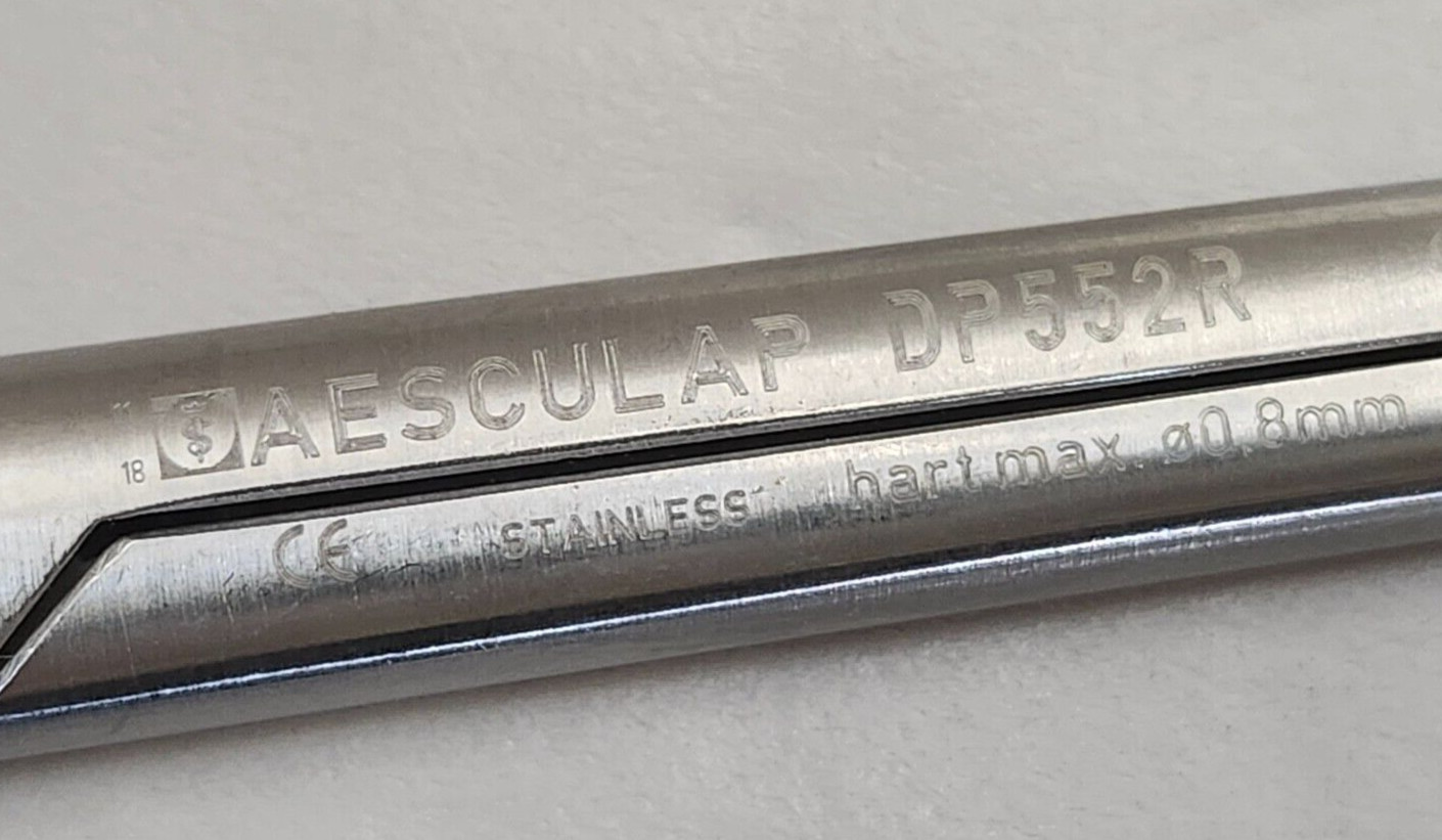 Aesculap Forceps Lot – OL474R, MG681R (x2), EA127R (x2), FB460R, DP552R