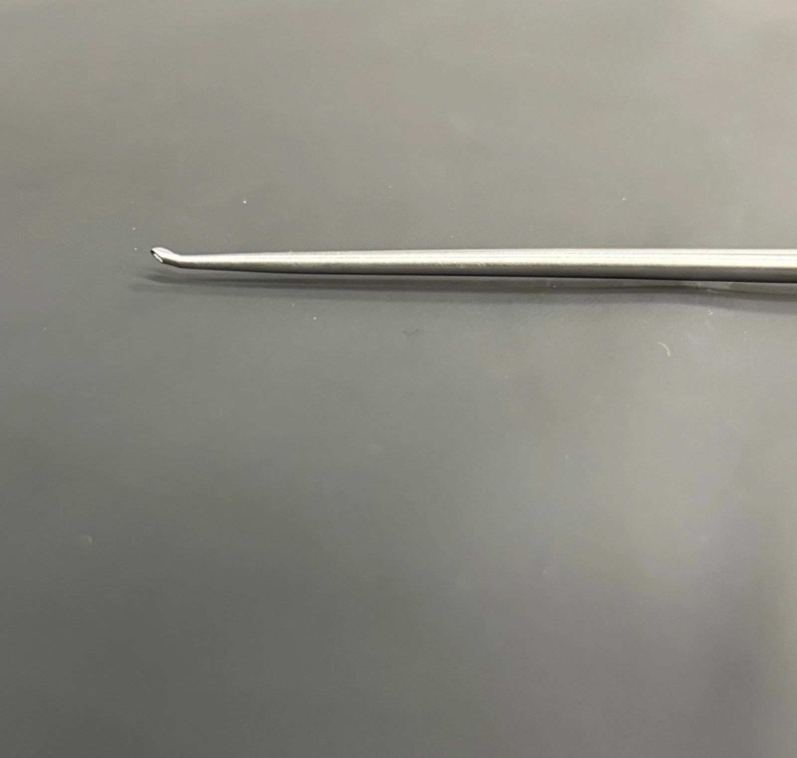 V. Mueller U-2205 Neuro Spinal Chroma-Line Micro Spinal Curette Reverse Angle