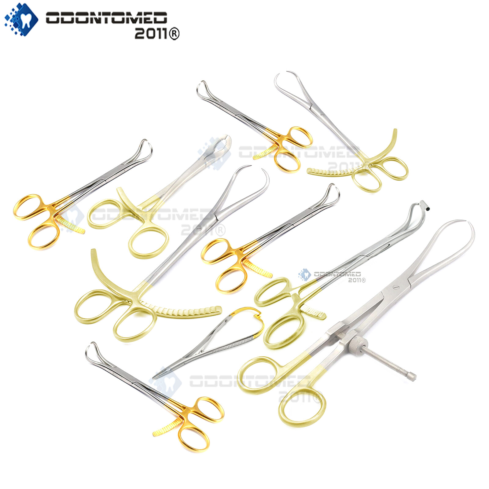 Set of 10 Orthopedic Surgical Veterinary Instruments Excellent Quality DS-1330