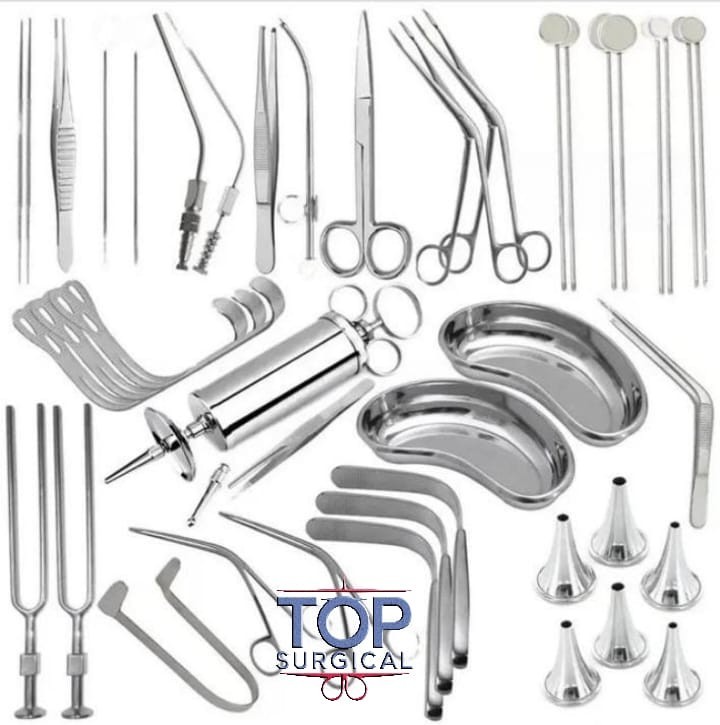ENT Examination Set of 39Pcs for inspection of Face Ears Nose & Throat