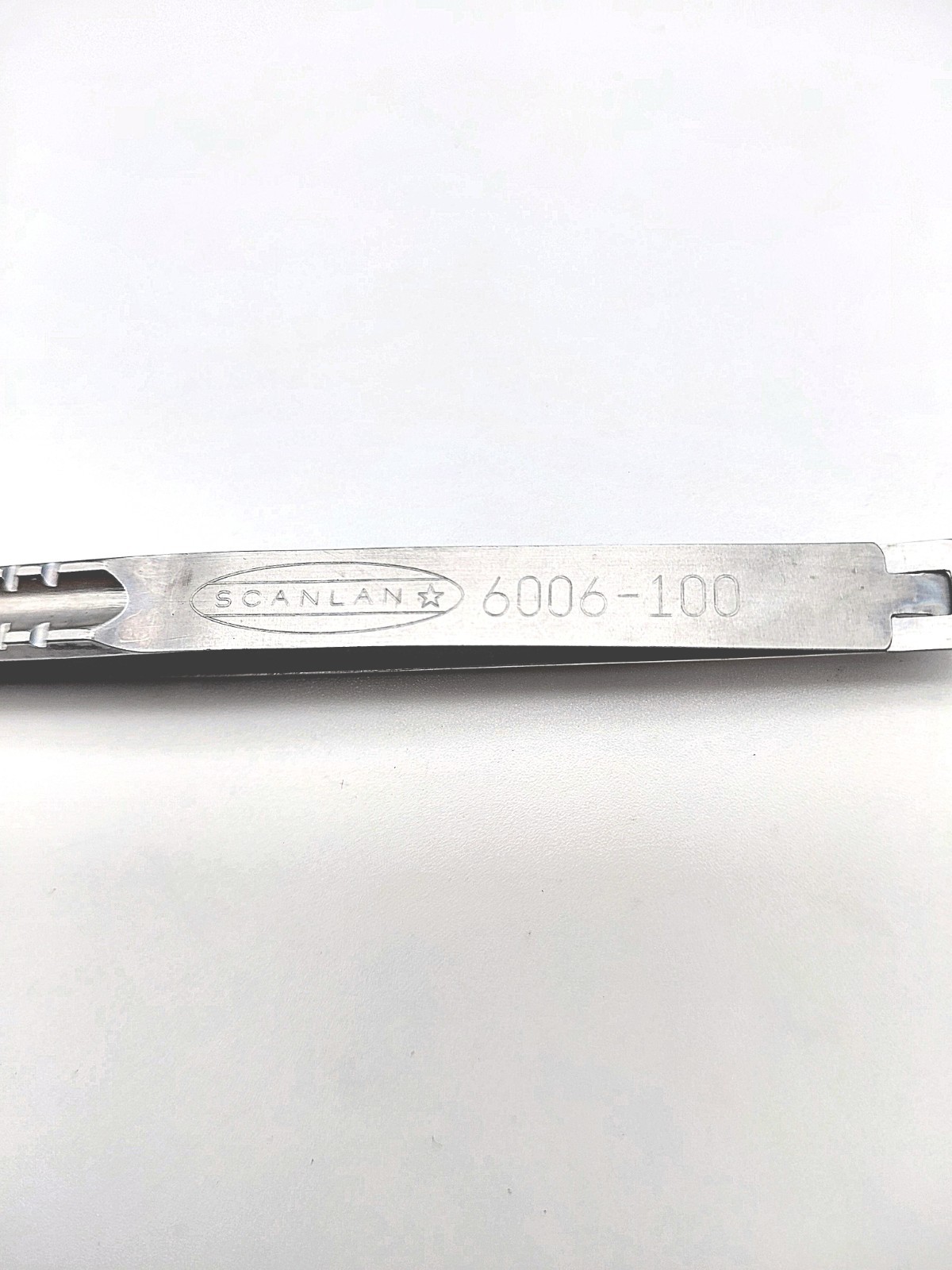 Scanlan 6006-100 Jacobson Micro Needle Holder Diamond Dust Jaws 8″