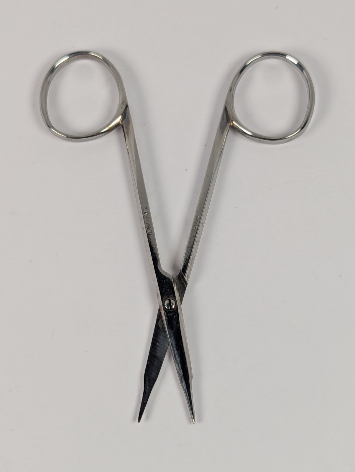 Vintage Lot 6 Operating Scissors Straight Stainless General Surgery (Germany)