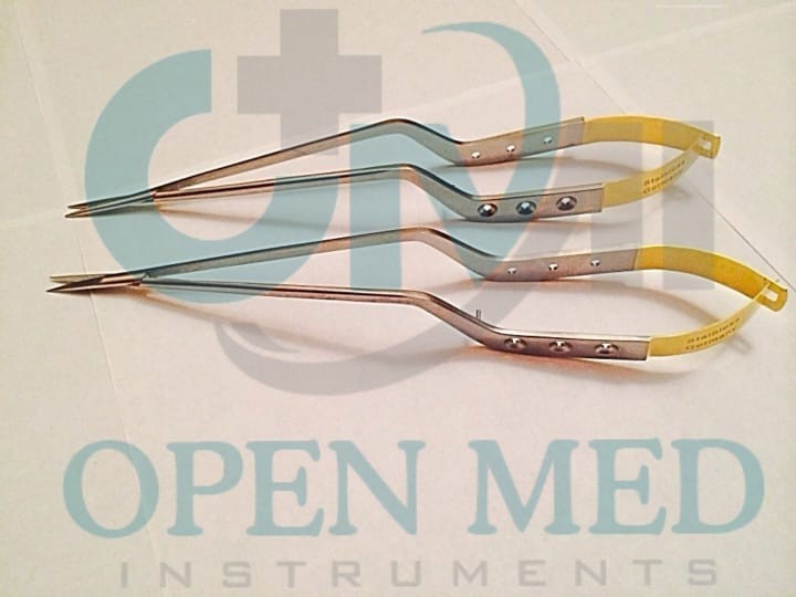 Kamiyama Micro Scissor Neurosurgery Bayonet Handle 16cm & 18cm German Quality