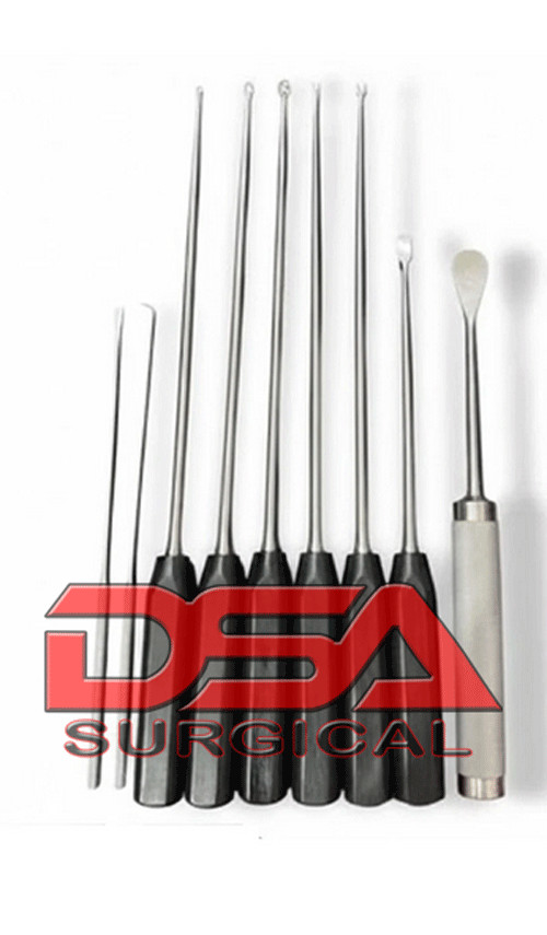 Unique Discectomy 9 Pcs Set For Anterior Spine Surgery Instruments