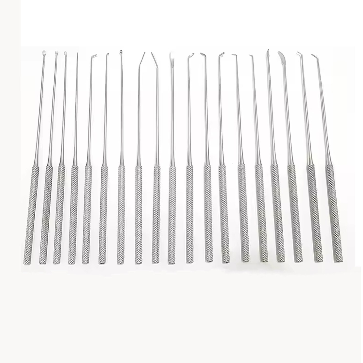 Rhoton Micro Dissector 20 pcs Medical Grade with Sterilization Case