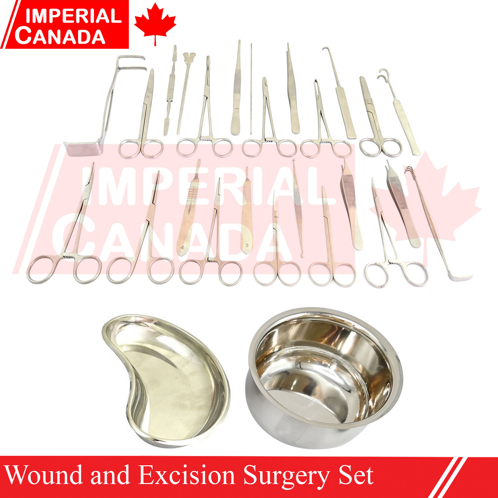 30 Pcs Wound and Excision Surgery Set German Grade High Quality DS-1716