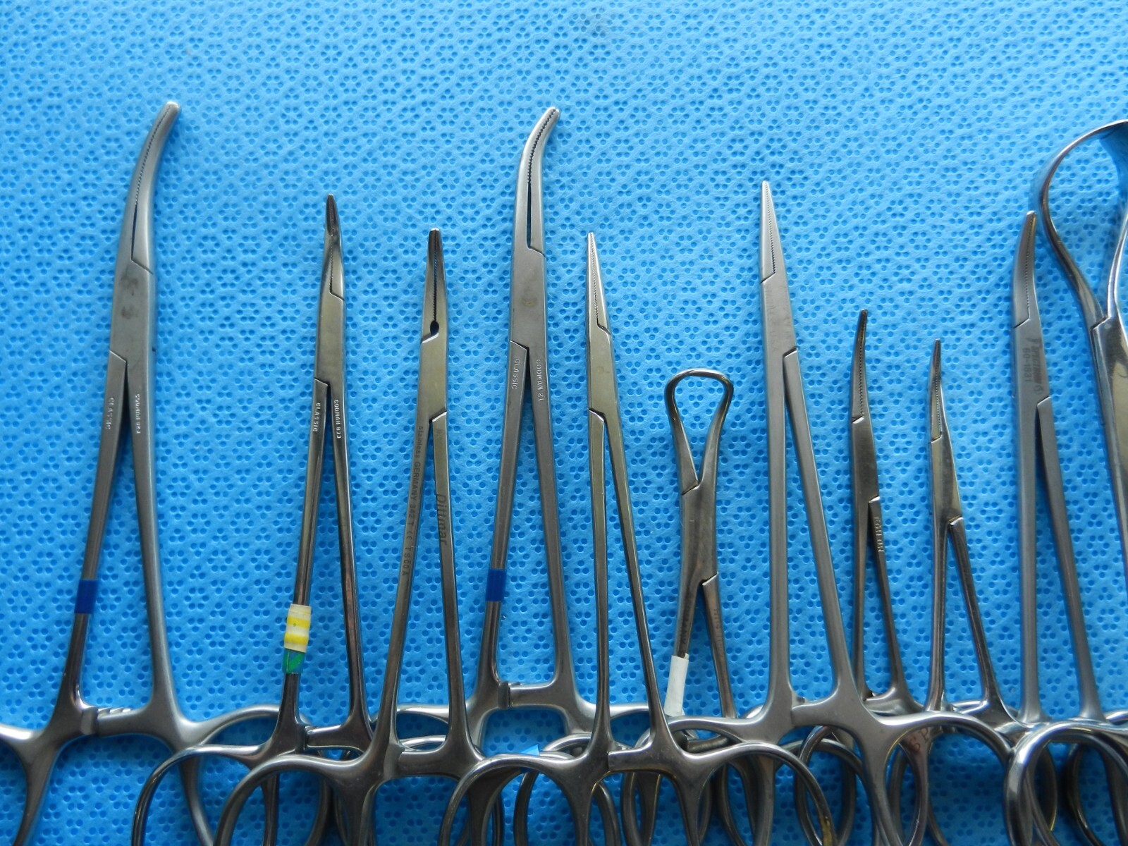 D4247 Pilling Codman Boss Surgical Forceps Lot Of 15