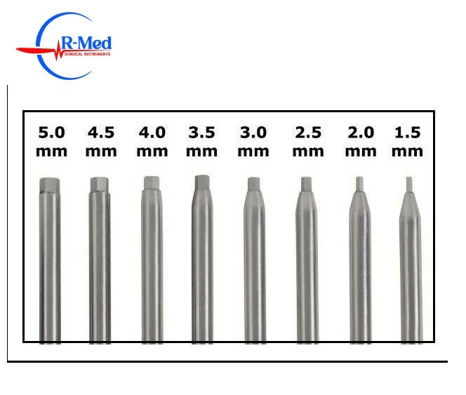 Orthopedic Bone Screwdriver set With Quick Coupling handle Surgical Instruments