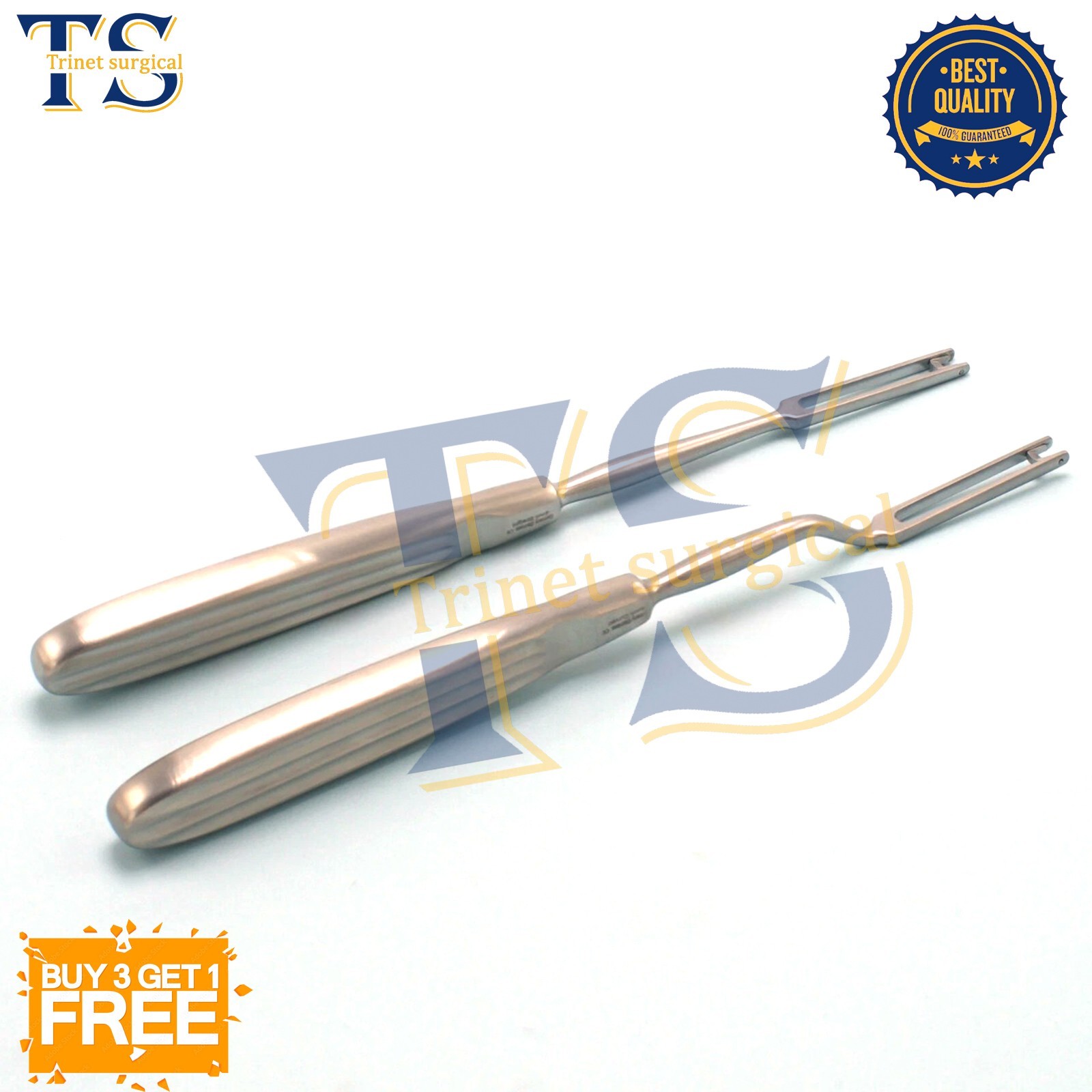 OR Grade Ballenger Swivel Knife 4mm Straight & Curved ENT Surgical Instruments