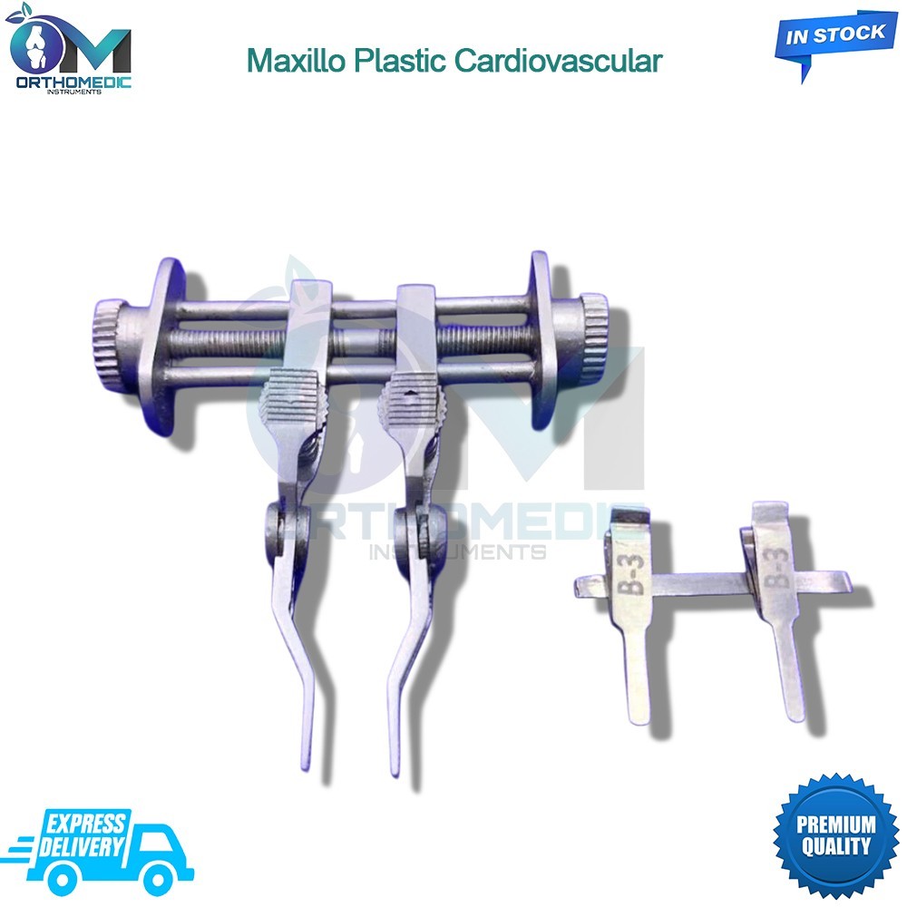 Maxillo Plastic Cardiovascular Micro Surgery IKUTA Vessel Approximator Clamp