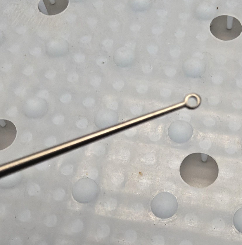 KLS Martin 36-495-02-07 Ear curette Buck straight, blunt, figure 00, 2.1mm, 17cm