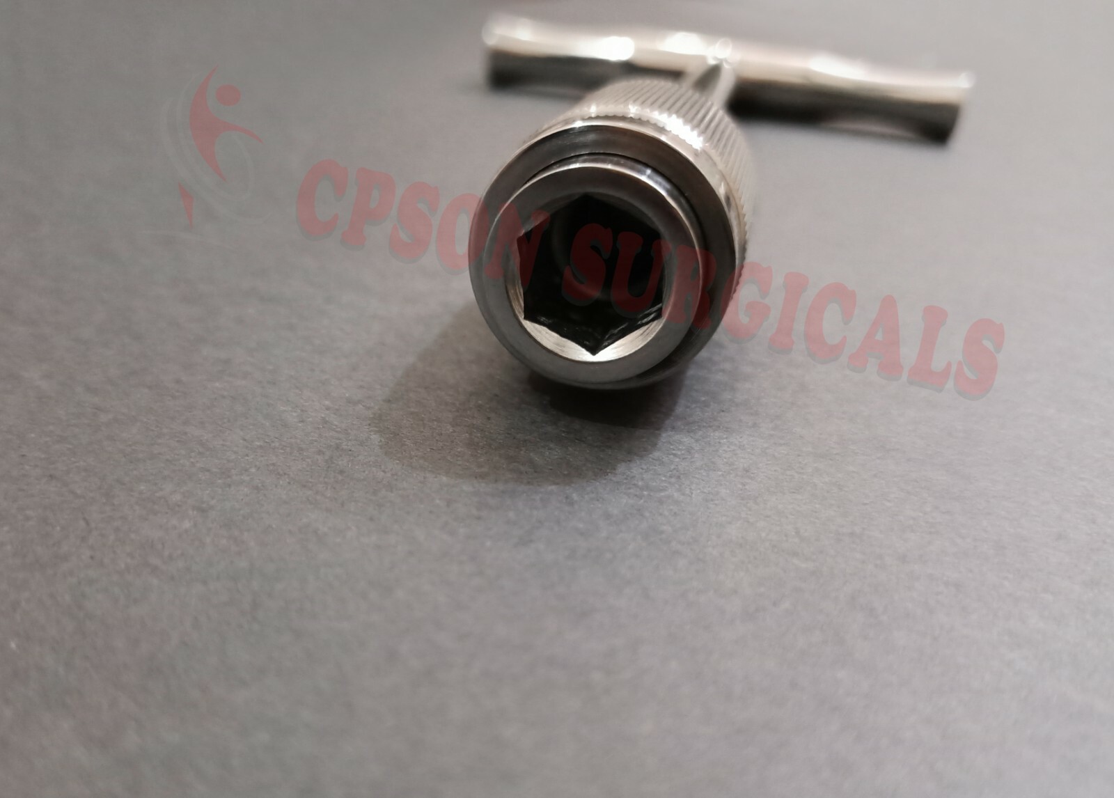 Cannulated T Handle Adapter Coupler For Flexible Reamer Q.C Surgical Instrument