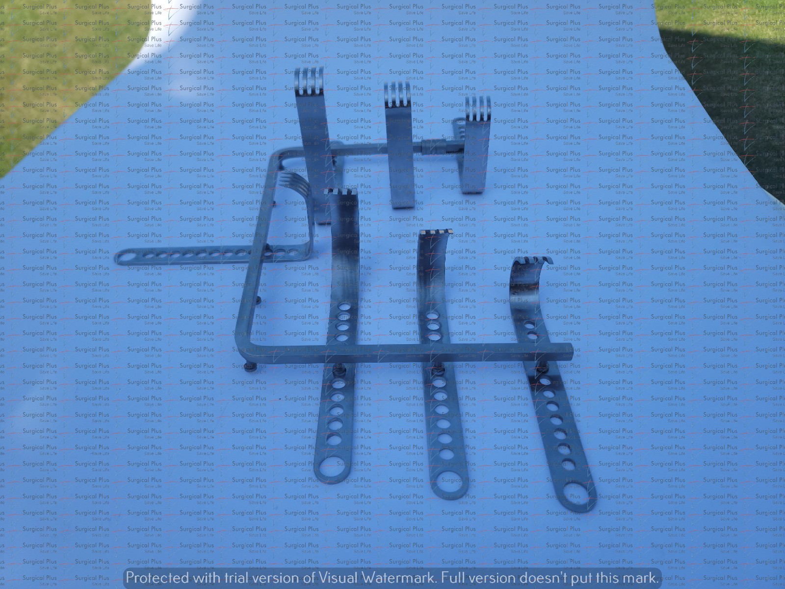 Charnley Initial Incision Standard Hip Surgery Retractor Arthroplasty Set of 8