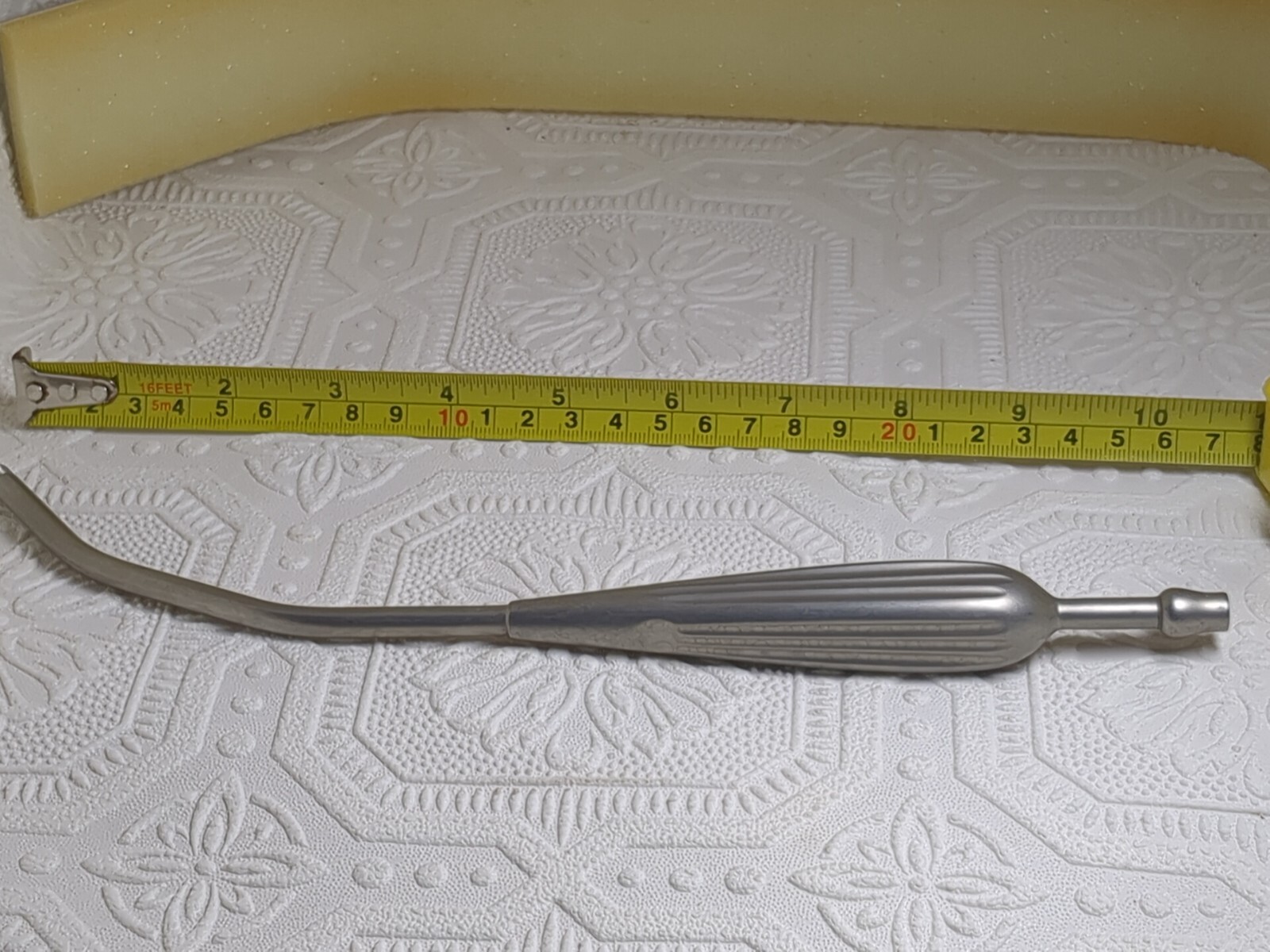 Jarit 169-120 Yankauer Suction Tube, Angled, approx 10 1/2″
