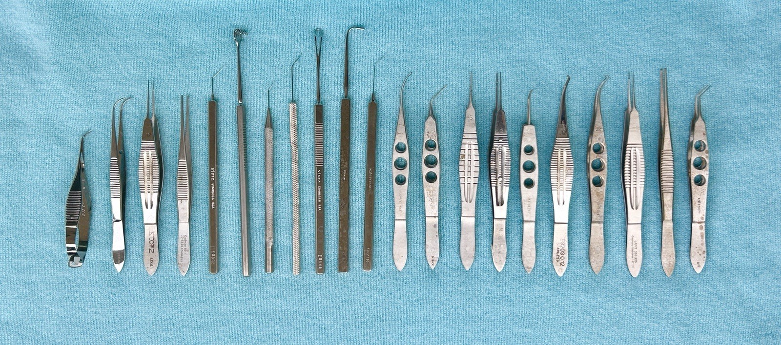 40 Piece Storz Katena Ophthalmic Instrument Set & Case Opthalmology Eye Tray