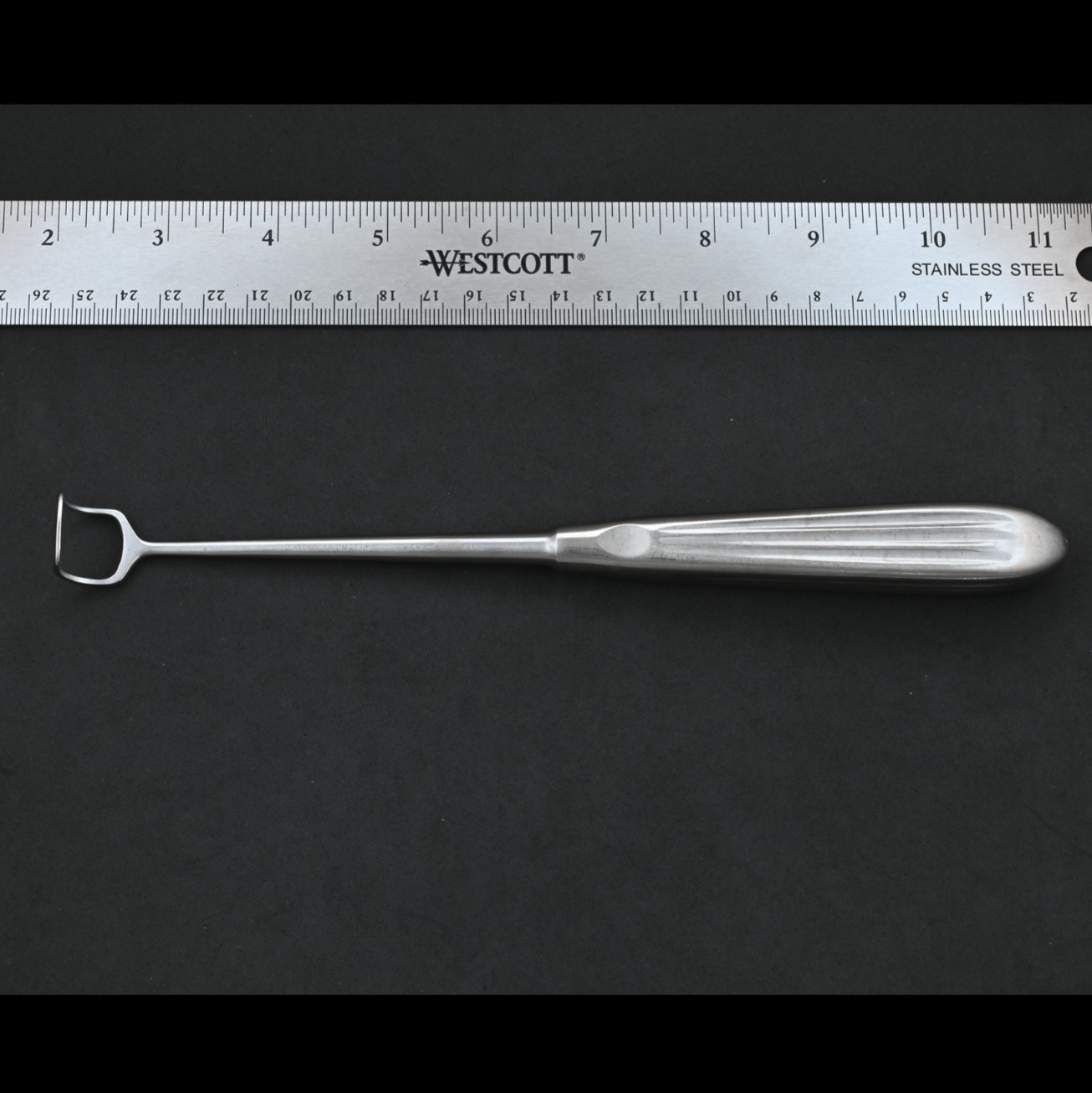 Aesculap OM473R Barnhill Adenoid Curette 15 mm Tip 7 7/8 in ENT Instrument