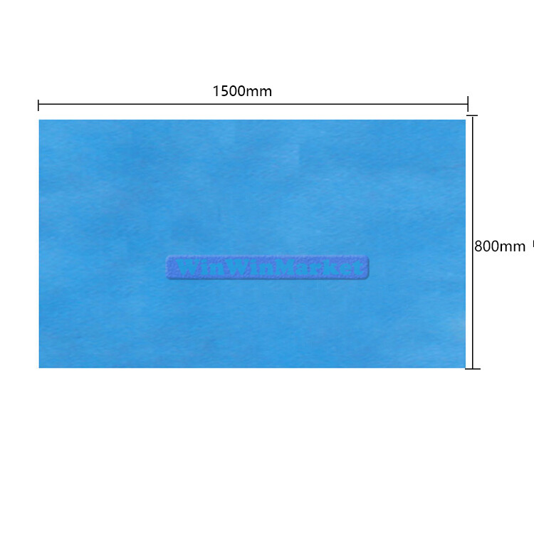 Non-woven Sterile Hole Sheet Disposable Surgical Sheet Blue Surgical Drapes