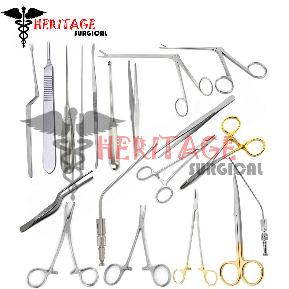 Spinal Surgery Instruments Set 19pcs Lumbar Spine Instruments Spinal Surgical In