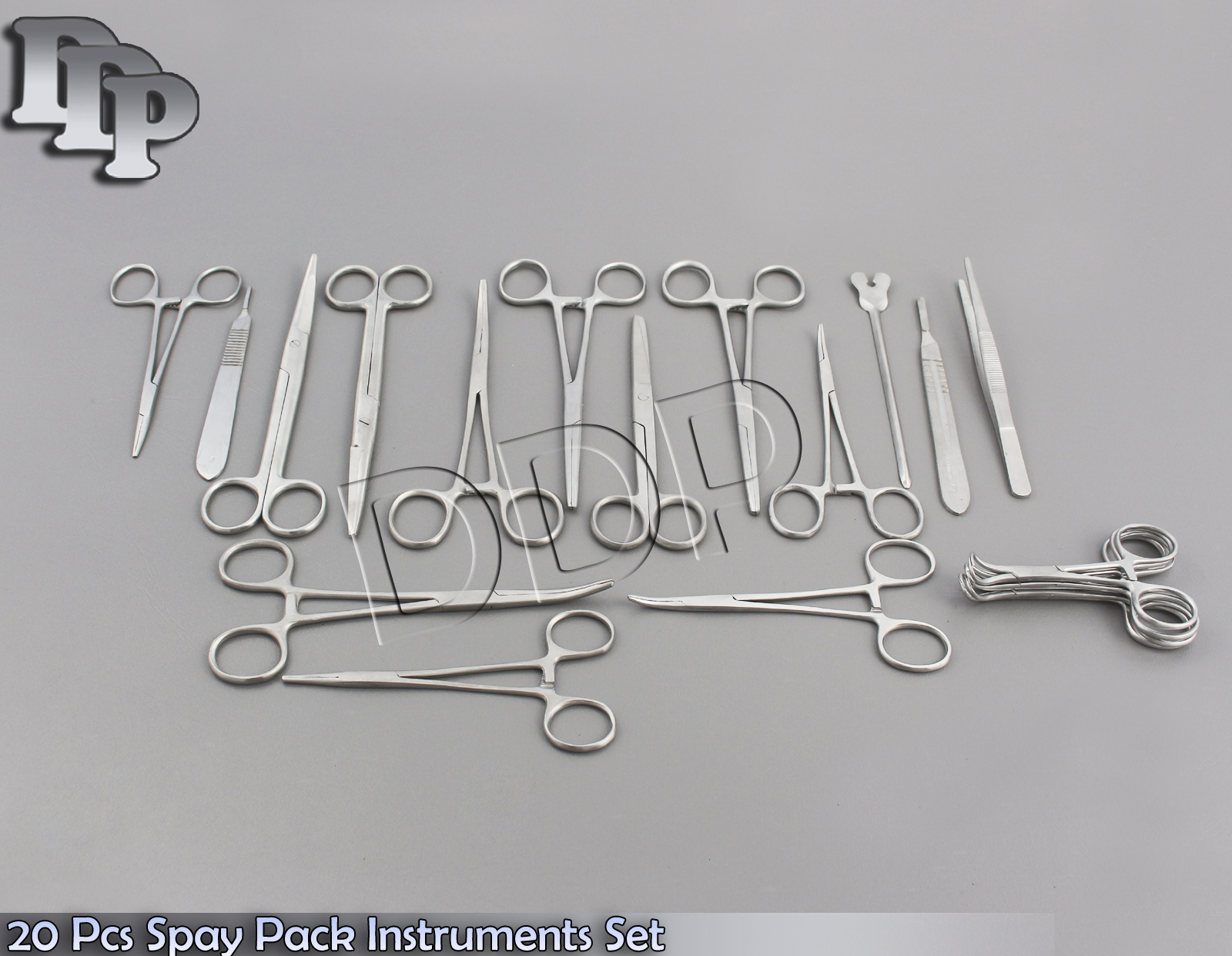 20 PCS. SPAY PACK KIT Surgical Veterinary Instrument OR DS-1092