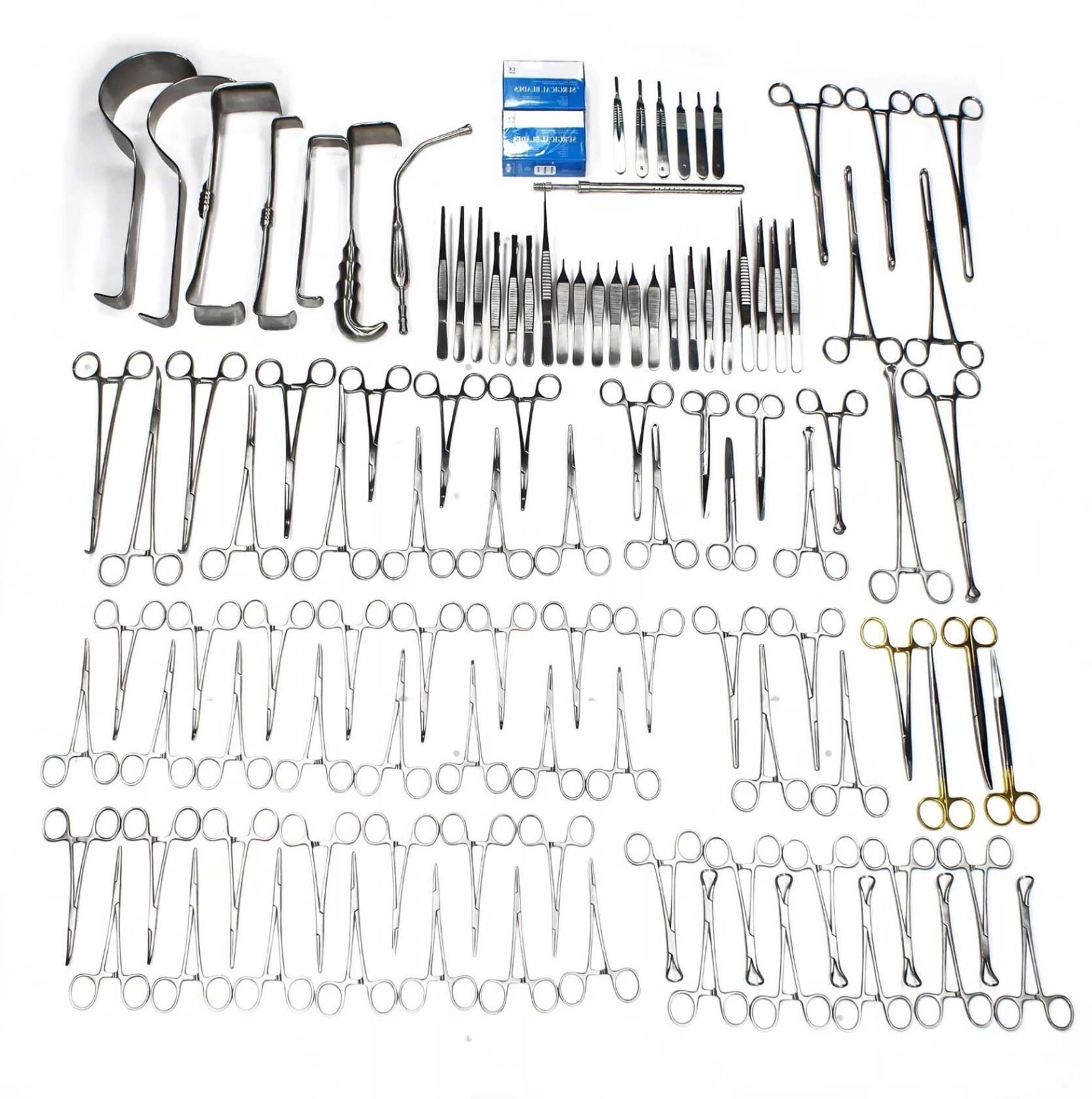 Laparotomy Surgical Set 108 PCs Best Abdominal Surgery Instruments