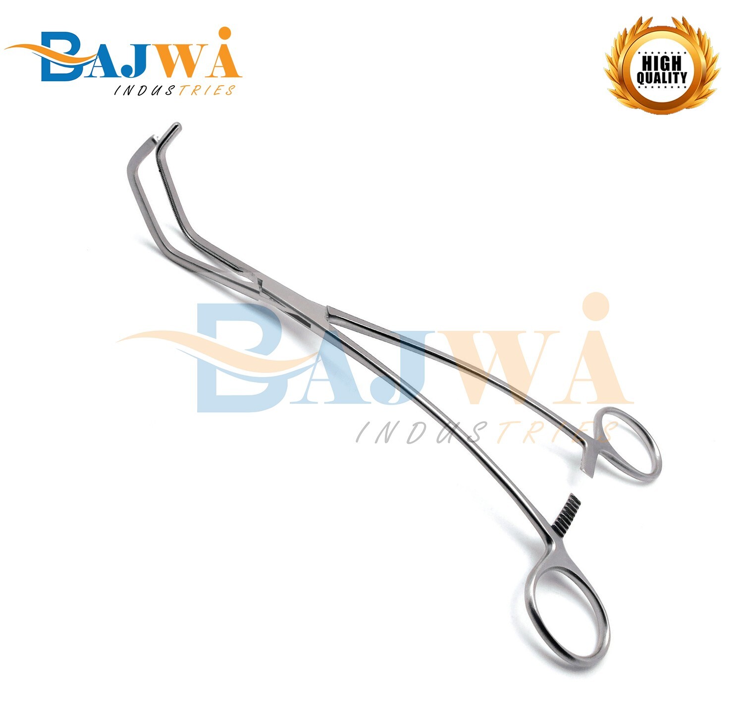 Surgical Satinsky DeBakey Atraumatic Tangential Clamp 9″ Forceps Instruments