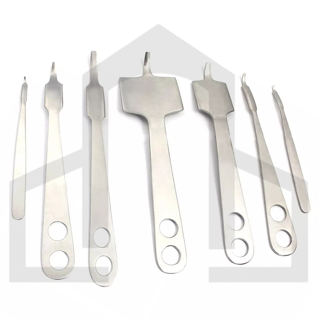 Hohmann Retractor Set of 7 pcs Orthopedic Surgical Instruments
