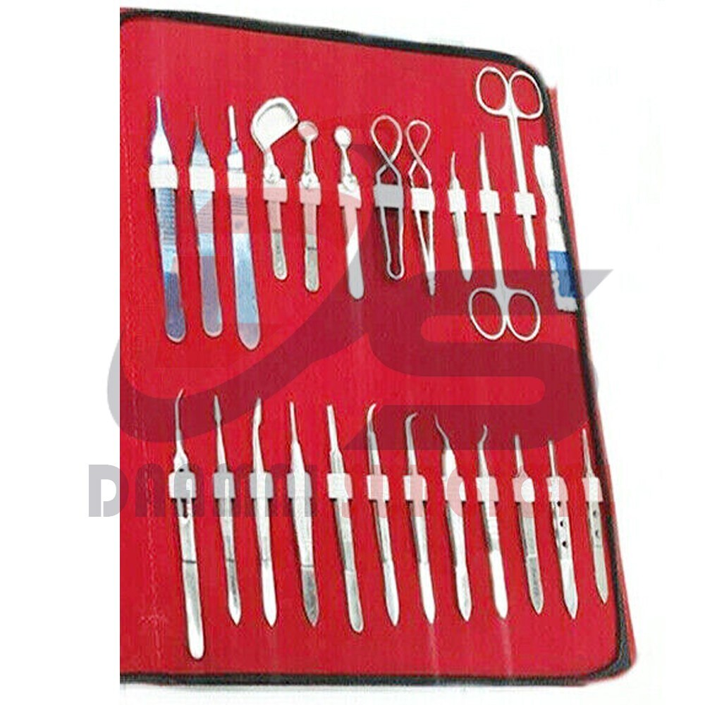 Ophthalmic Eye Micro Surgery 46Pcs Surgical Instruments Set Complete Surgery Kit