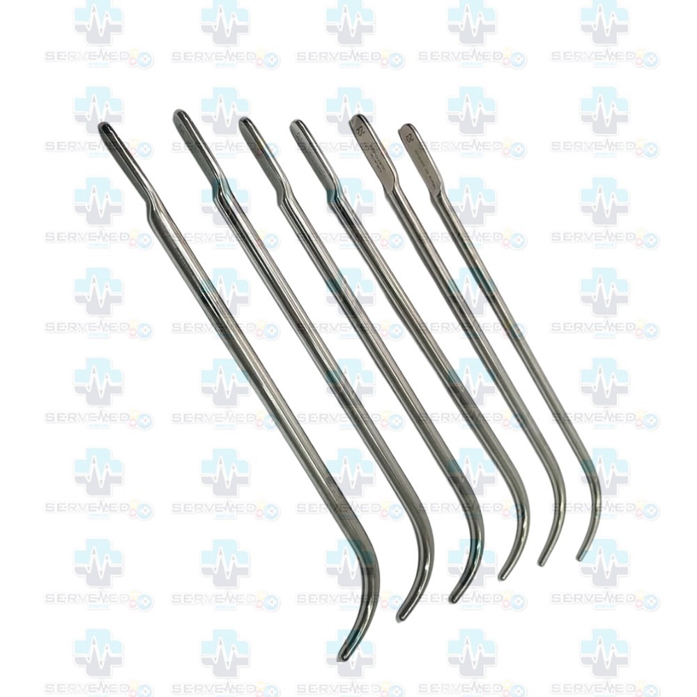 Mueller GU4010 #18-30,34 Uterine Dilator Urethral Sound Van Buren – Set of 8