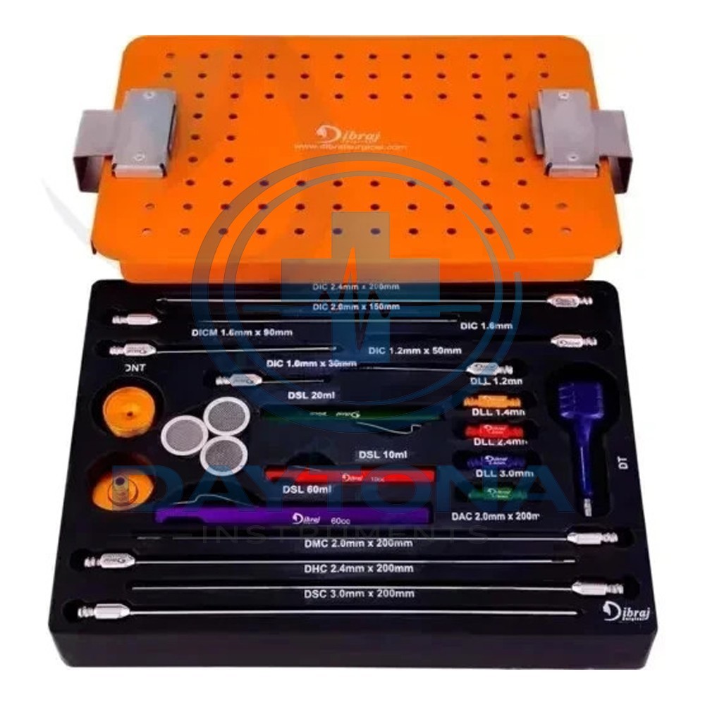 Full Body Liposuction Cannula Set Complete Set Plastic Surgery Instruments