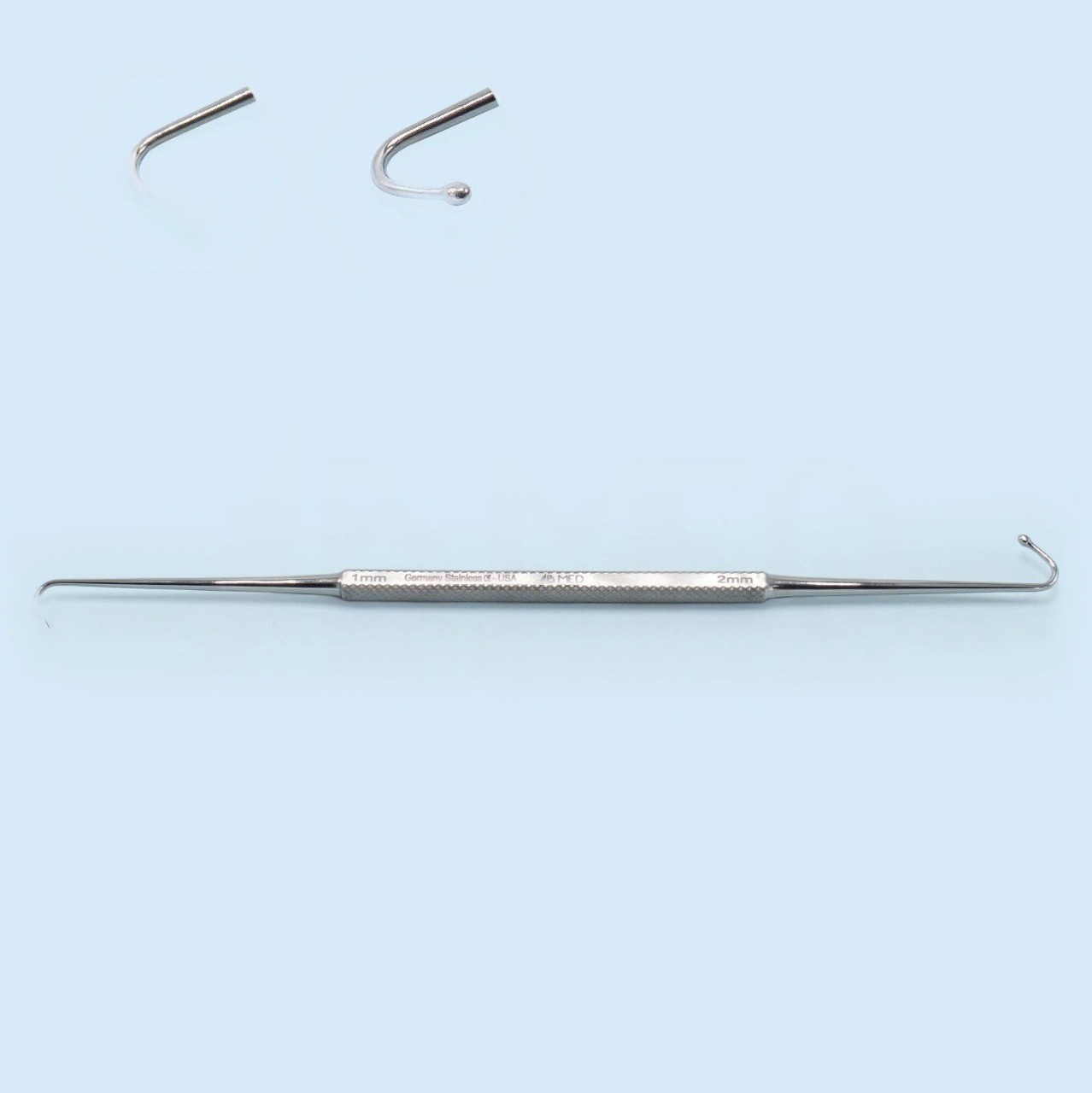 Maxillary Ostium Sinus Seeker Sample 1mm & 2mm Ball Ent Double Ended