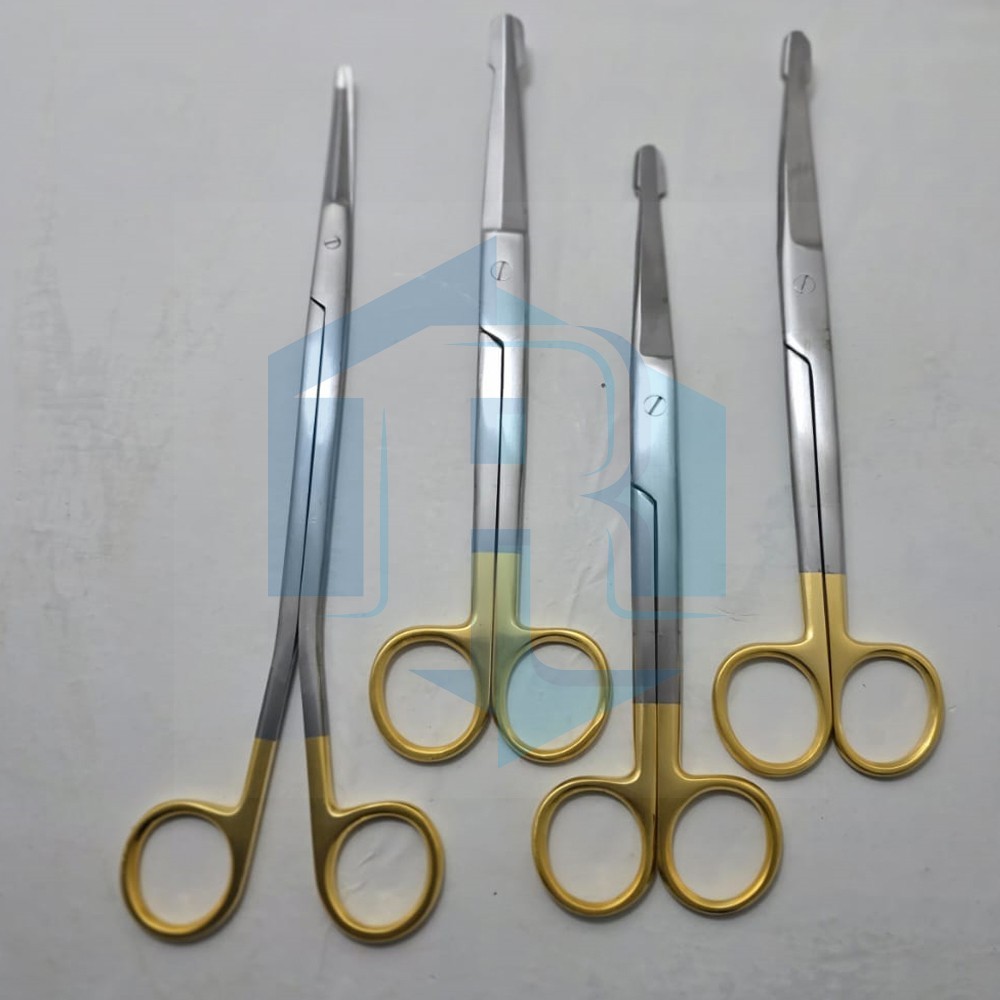 Plastic surgery facelift scissors set of 4pcs Plastic Surgery Instruments