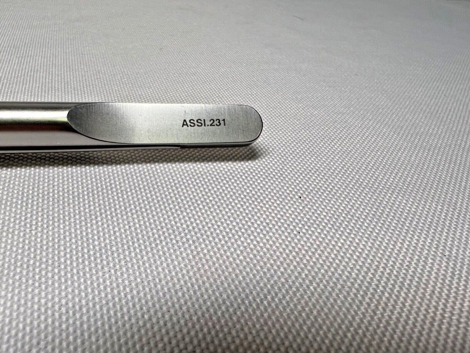 ASSI.231 Classic Forceps, 18cm, Curved Tips