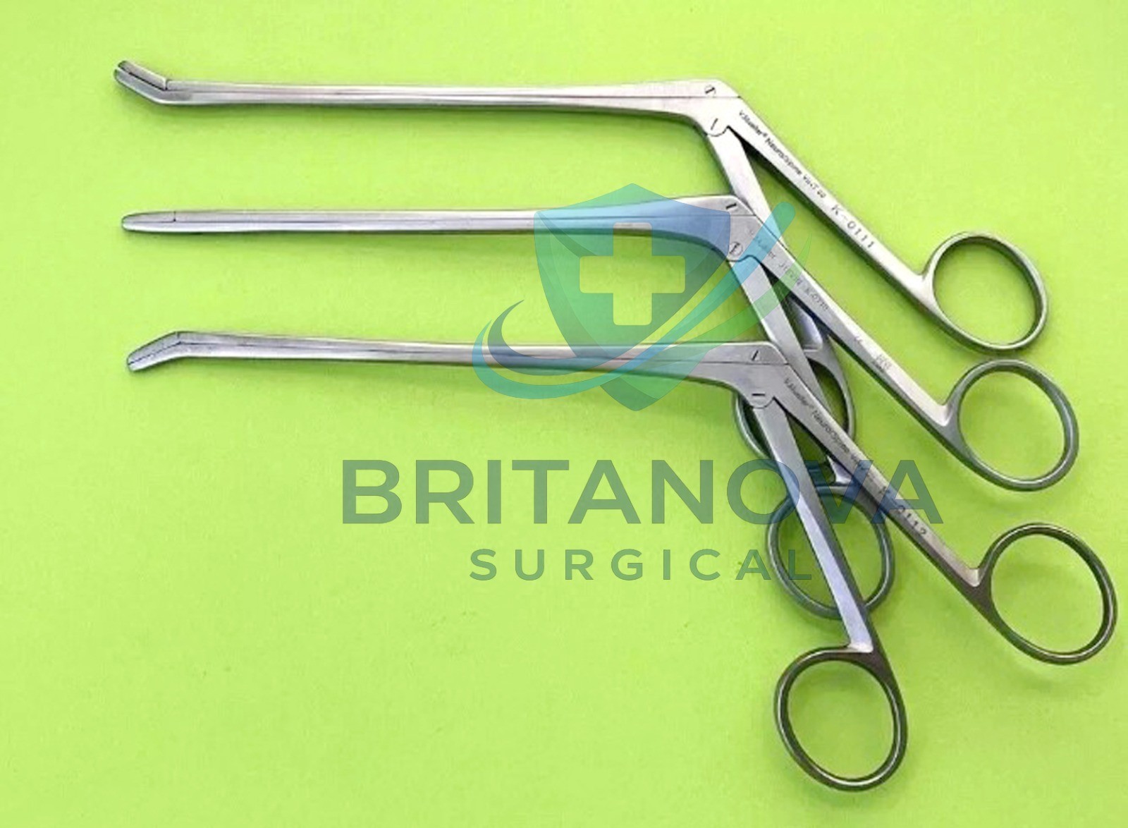 V.Mueller Surgical Set of 3 Rongeurs straight up and down