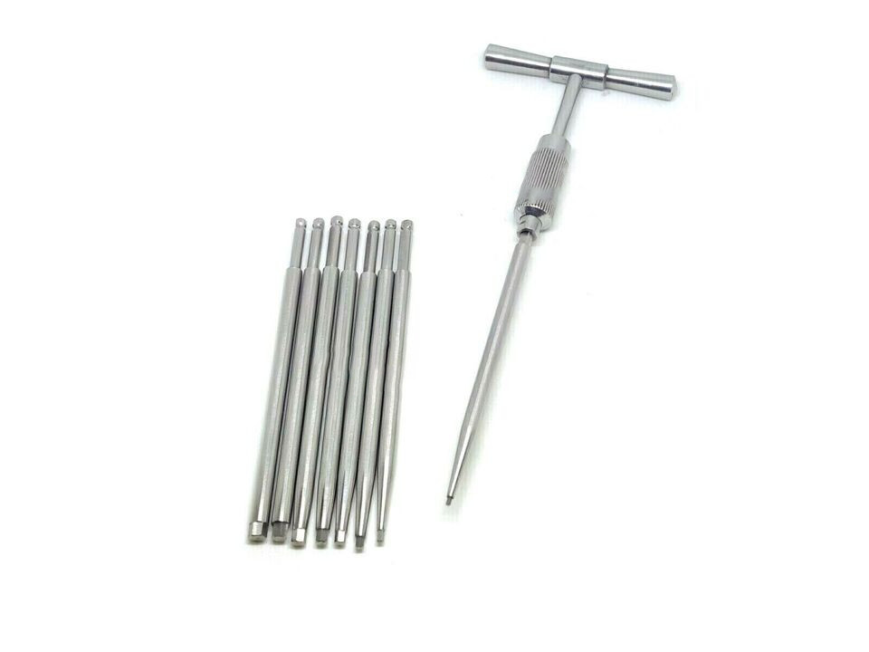 Orthopedic Bone Screwdriver Set with 2 Quick Coupling Handle Surgical Instrument